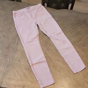 7 for all mankind Light Pink skinny jeans size 28